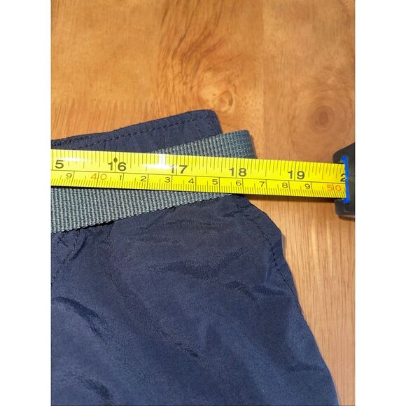 Columbia Womens XL Black Hiking Outdoor Shorts Elastic Waist Belted Nylon - Picture 8 of 9